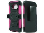 Samsung Galaxy S6 Edge G925 Stealth Case Holster Hot Pink