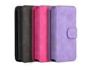 Apple Iphone 7 Luxury Coach Series Flip Wallet Case Hot Pink