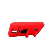 HTC Desire 610 Red Skin Case Hybrid Case Black Stand