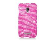 Alcatel One Touch Fierce Cs Diamond Cover Hot Pink Zebra 302