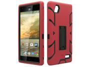 XL ZTE Warp Elite N9518 TOUGH CASE 2 Red