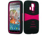 Kyocera Hydro Icon Life C6730 C6530 Armor Case Stand HotPink