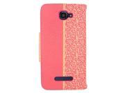 Alcatel One Touch Fierce 2 7040T Pu Leather Hotpink With Lace Pa