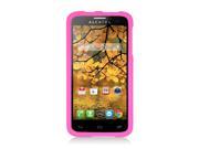 Alcatel One Touch Fierce Rubber COVER Hot Pink 04