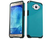 XL Samsung Galaxy J7 2015 Slim Case Style 2 Teal Blue