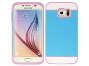 Samsung Galaxy S6 Triple Pink TPU Blue Pc