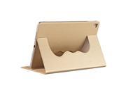 Apple Ipad Pro 9.7 360 Rotatable Cloud Flip Case With Stand Gold