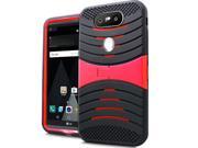 XL LG V20 Armor Case Stand Red
