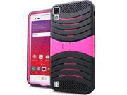 LG Tribute HD LS676 Armor Case Stand Hot Pink