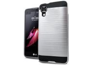 LG X Power K210 Brushed Case Silver