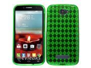 Alcatel OneTouch Fierce 2 7040T Crystal Skin Green