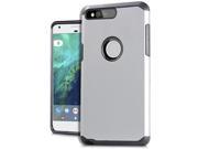 XL Google Pixel XL Slim Case Style 2 Metallic Silver