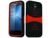 Coolpad Rogue 3320 Armor Case w Stand Red
