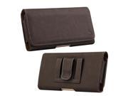 Luxmo No.8 Iphone 5 5S Horizontal Pouch Brown