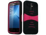 Coolpad Rogue 3320 Armor Case w Stand Hot Pink