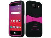 LG K3 LS450 Armor Case Stand Hot Pink