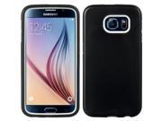 Samsung Galaxy S6 Hybrid 3 Pieces White Silicone Black Pc