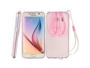 Samsung Galaxy S6 Bunny Ear TPU Pink
