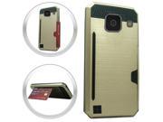 LG Zone 3 VS425 Spree Brushed Case Style 2 Gold