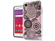 LG Tribute HD LS676 Brushed 3D Image Paisley Pink