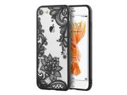 Apple Iphone 7 Fusion Lacie Design Case Black Floral
