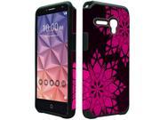 XL Alcatel Fierce XL 5054 Slim Case Style 2 HENNA Hot Pink