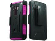 XL LG Stylus LS770 G Stylo Combo Holster Style 3 Hot Pink