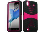 XL ZTE Quartz Z797C Armor Case Stand Hot Pink PC