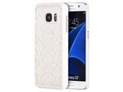 Samsung Galaxy S7 Crystal Rubber Case Lace White