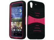 HTC Desire 626 Armor Case w Stand Hot Pink