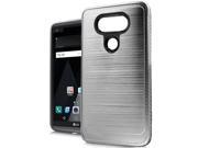 XL LG V20 Brushed Case 3 Silver