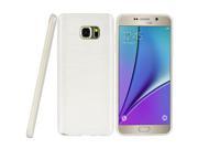 Samsung Galaxy Note 5 Crystal Skin Case Transparent Silk White