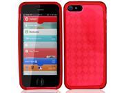 iPhone 5 5S iPhone SE Crystal Skin Red
