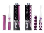 Cenoire Eluo Sonic Toothbrush 2 Pack Bundle Lavender Chevron
