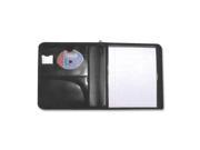 Smead Manufacturing Company SMD85840 Nylon Covered Zippered Folio w Pad 1in. Thick Letter Black