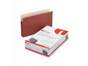 5 1 4 Inch Expansion File Pockets Straight Legal Redrope Manila 10 Box