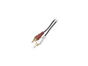 Steren 255 131 Steren 12 gold plated stereo audio cable