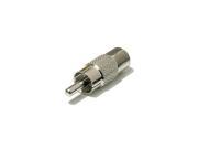 Steren 200 110 25 Steren f female to rca male adapter 25 pack