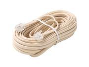 Steren BL 324 025IV Steren 25 ivory 6 conductor telephone line cord