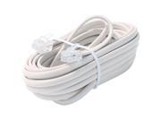Steren BL 324 015IV Steren 15 ivory 6 conductor telephone line cord