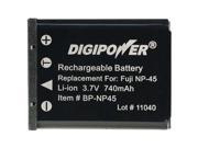 Digipower BP NP45 Replacement Li Ion Battery for Fuji NP 45