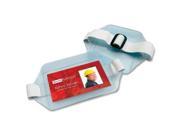 Arm Badge Holder Horizontal Pouch 3 3 4 x2 3 4 Clear