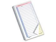 THINGS TO DO Spiral Daily Agenda Book 5 1 2 x 11 Two Part Carbonless 50 Pad