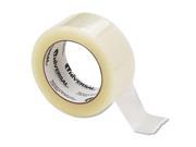 Quiet Tape Box Sealing Tape 48mm x 100m 3 Core Clear 6 Pack