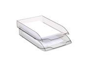 CEP CEP1477105 Letter Tray Stackable Ice Black