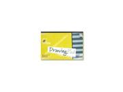 Mead MEA54060 Drawing Pad Heavy Weight 12in.x18in. 24 Sheets White