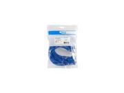 25 PK PATCH CORD CAT 6 MOLDED 1 BLUE