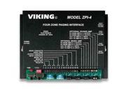Viking ZPI 4 Multi Zone Paging Interface Touch Tone Controlled