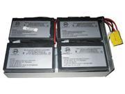 REPLACEMENT UPS BATTERY FOR APC RBC24