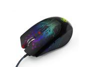 ENHANCE GX M1 Gaming Mouse with 3500 DPI Optical Sensor Color Changing LED Lights for PC Computers